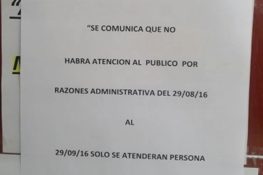 Discapacitados: Gobierno debió aclarar la información de un cartel