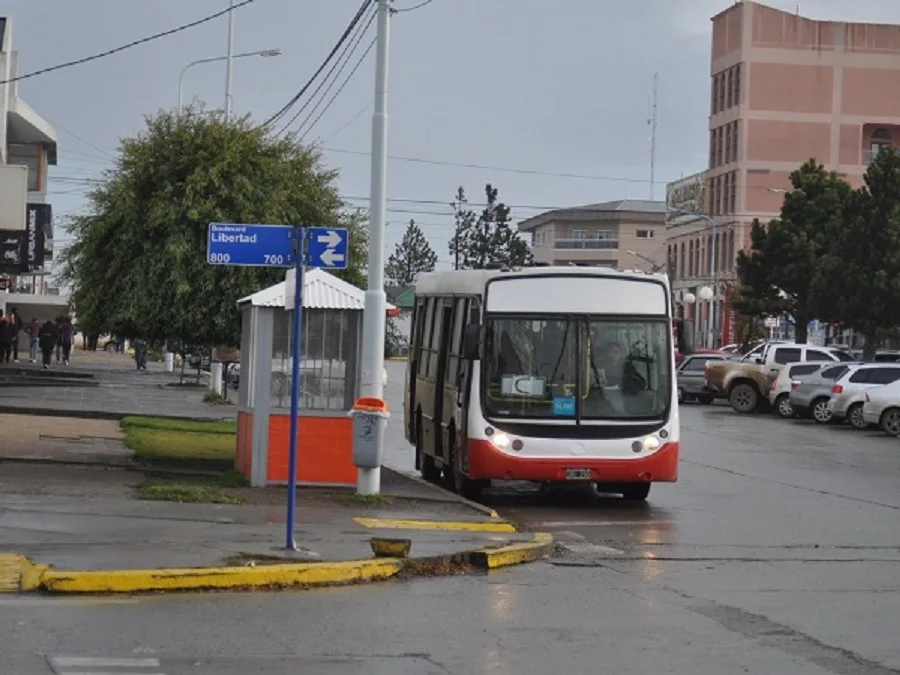 Recorrido provisorio de la línea C del servicio de colectivo