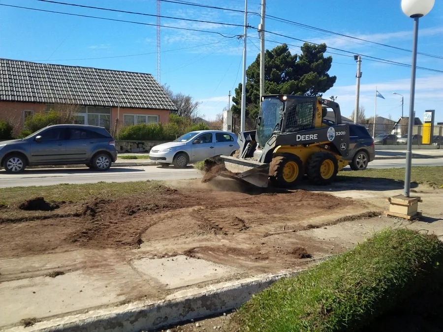 Comenzaron los trabajos complementarios finales en Elcano