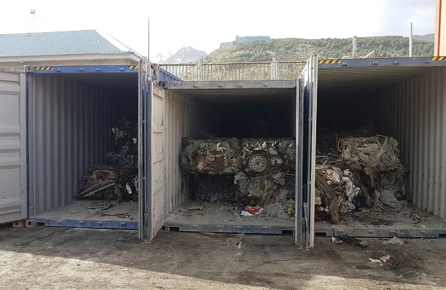 Unas 600 toneladas de chatarra serán enviadas a Santa Fe