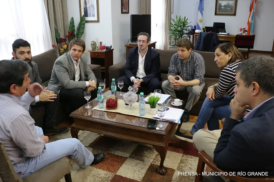 El intendente Melella recibió al Coordinador Nacional de Formación de Políticas