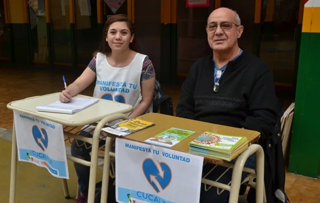 En las PASO hubo mesas de inscripción para donar órganos