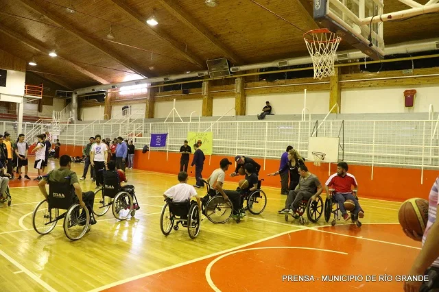 Río Grande: Se realizó la 1ra. jornada de deporte inclusivo “Todos podemos”