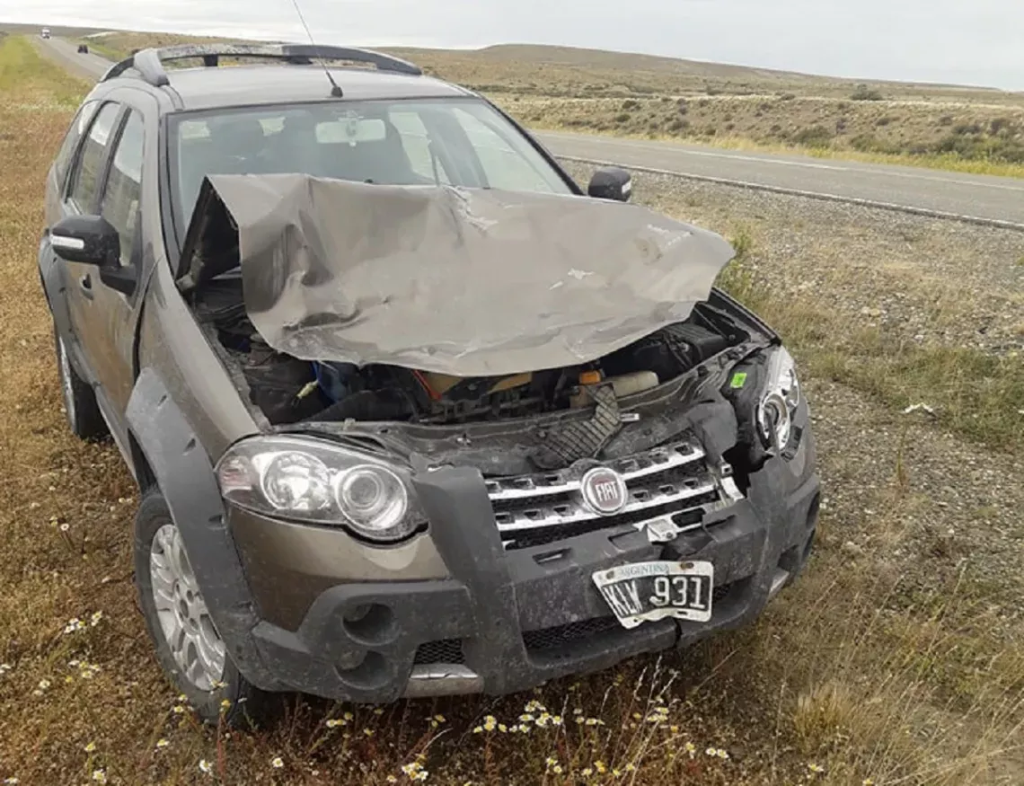 Funcionario de Gobierno, protagonizó un accidente cerca de Río Gallegos