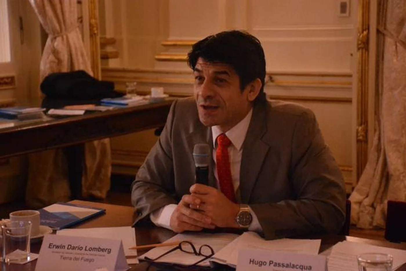 El secretario de Gabinete y Evaluación de Políticas Públicas, Darío Lomberg