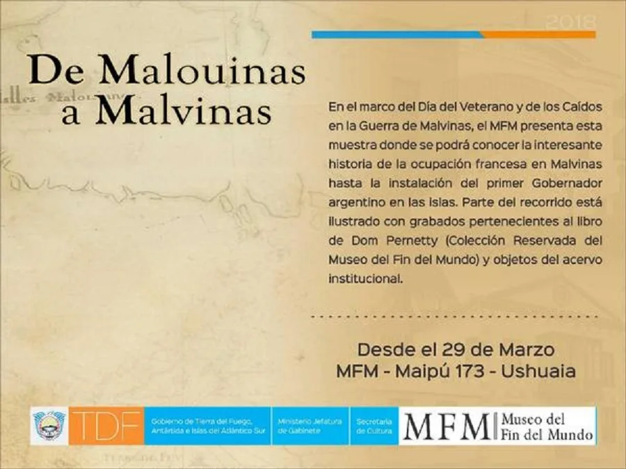 Se presenta la  muestra "De Malouinas a Malvinas"