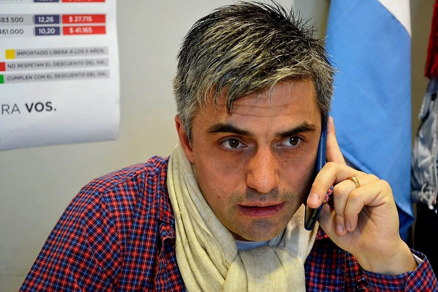 Paulino Rossi insistirá con su proyecto amplio, relacionado al antidoping a funcionarios y electos.