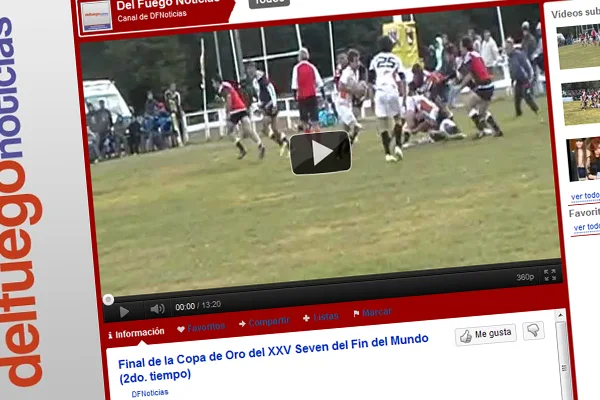 En el canal de Youtube está disponible la final del Seven del Fin del Mundo.