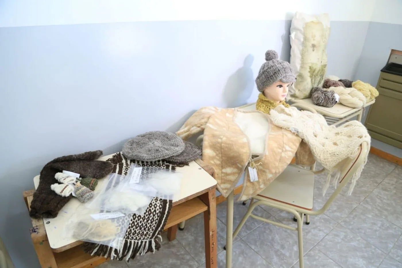 Proyecto "Hilanderas y Tejedoras de Lana Fueguina"