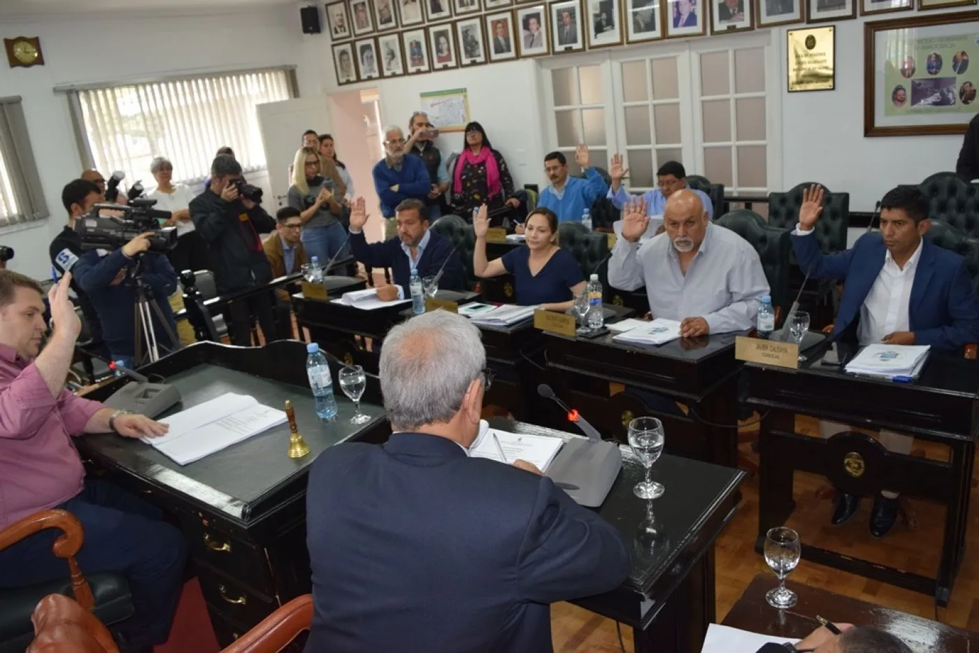 Concejales votaron a los Presidentes de las comisiones
