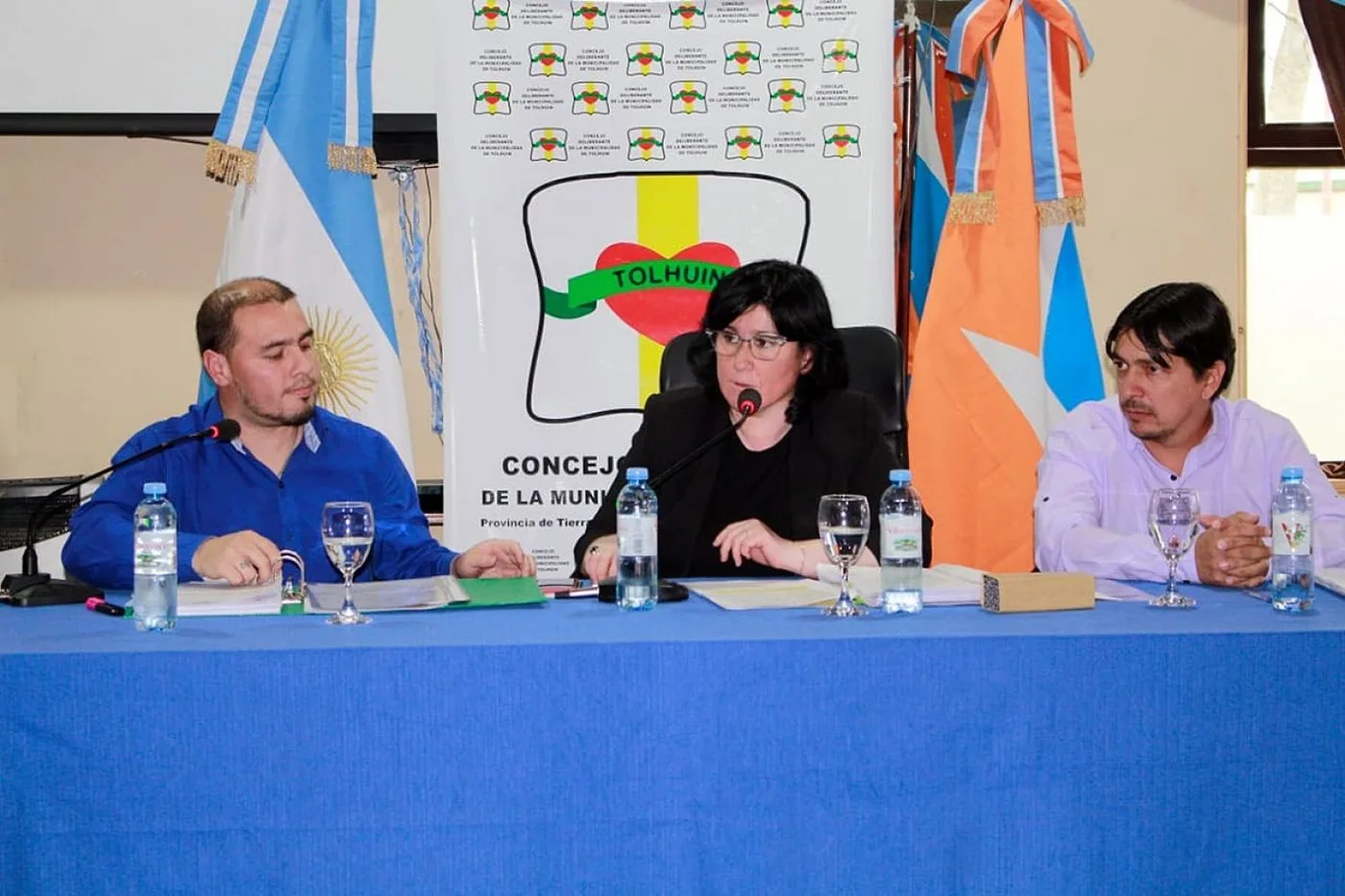Jeanette Alderete, presidente del Concejo Deliberante de Tolhuin.