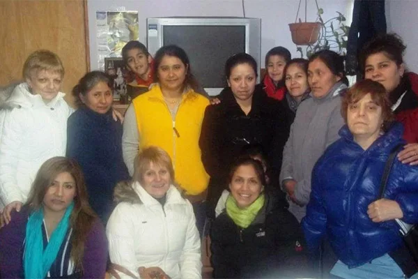 La charla debate se realizó en un populoso barrio de la ciudad de Ushuaia.