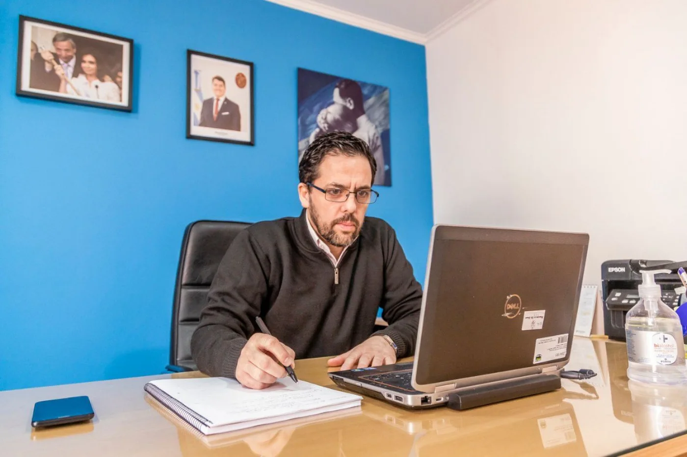 Diego Radwanitzer, Subsecretario de Gestión Ciudadana del Municipio.