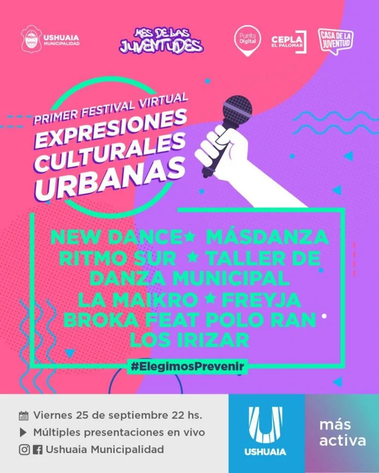 Festival virtual en el Mes de las Juventudes