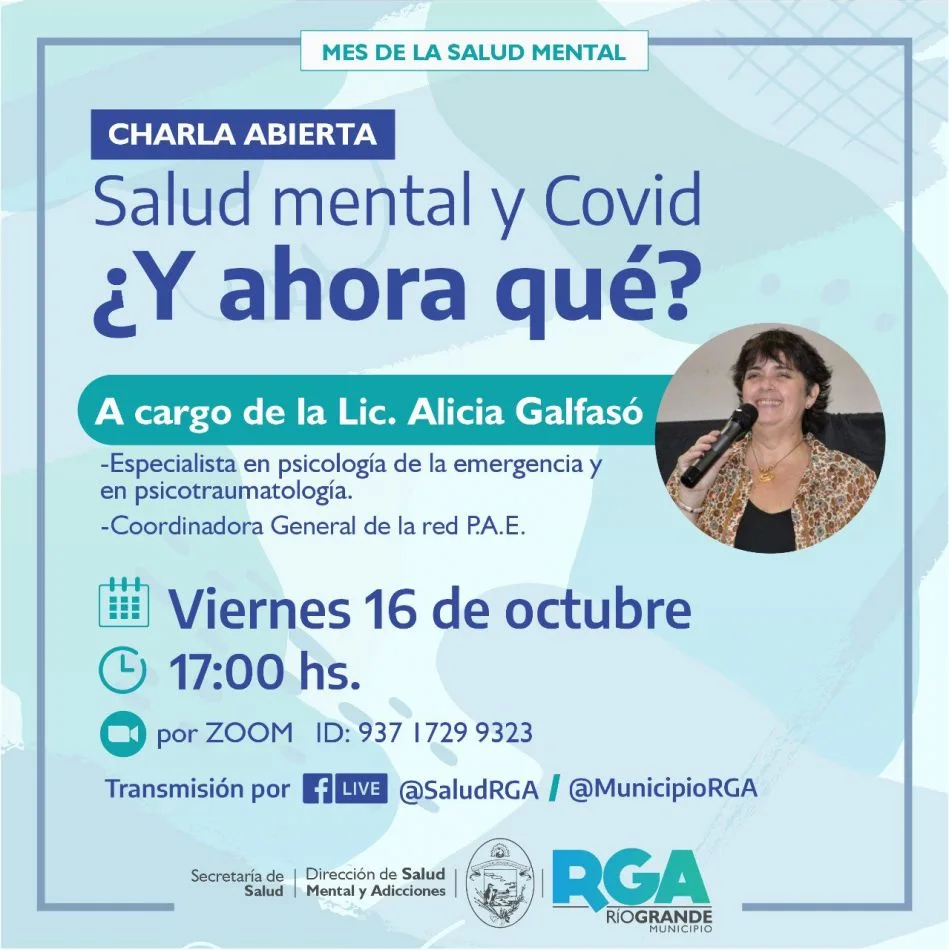 Charla abierta sobre Salud Mental y Covid-19