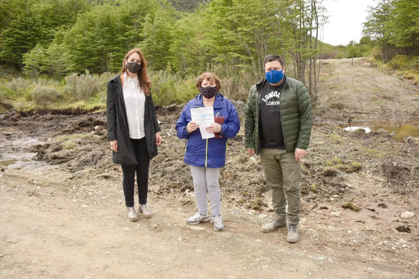 Otras doce familias recibieron sus lotes de la urbanización General San Martín