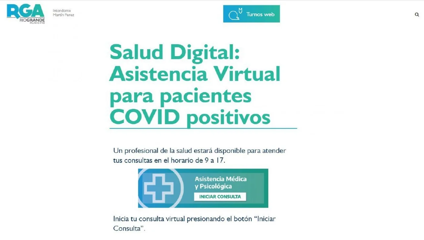 Continúa activo el botón virtual de asistencia médica  y psicológica para personas con Covid-19