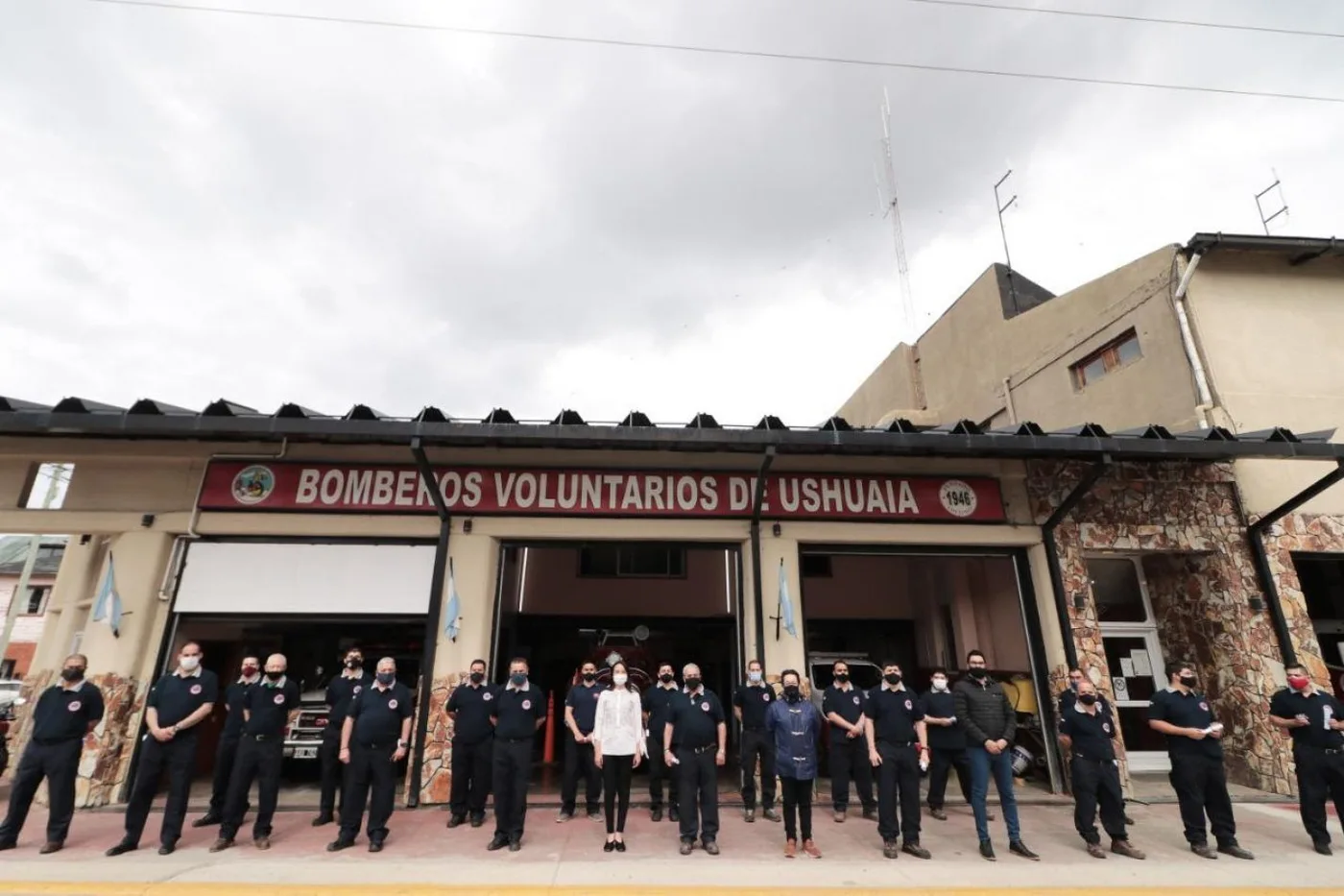 La distinción de Ciudadanos Destacados, por la colaboración permanente brindada durante el tiempo de pandemia.
