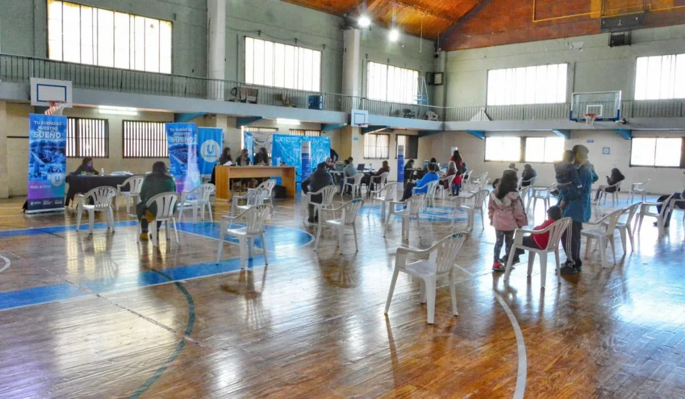 Cancha n°4 del Polideportivo Augusto Laserre