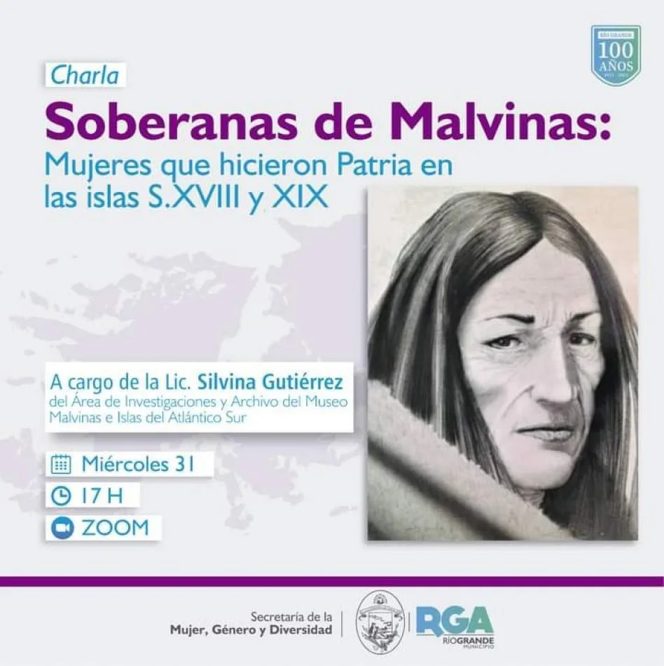 Charla sobre "Mujeres Soberanas de Malvinas"