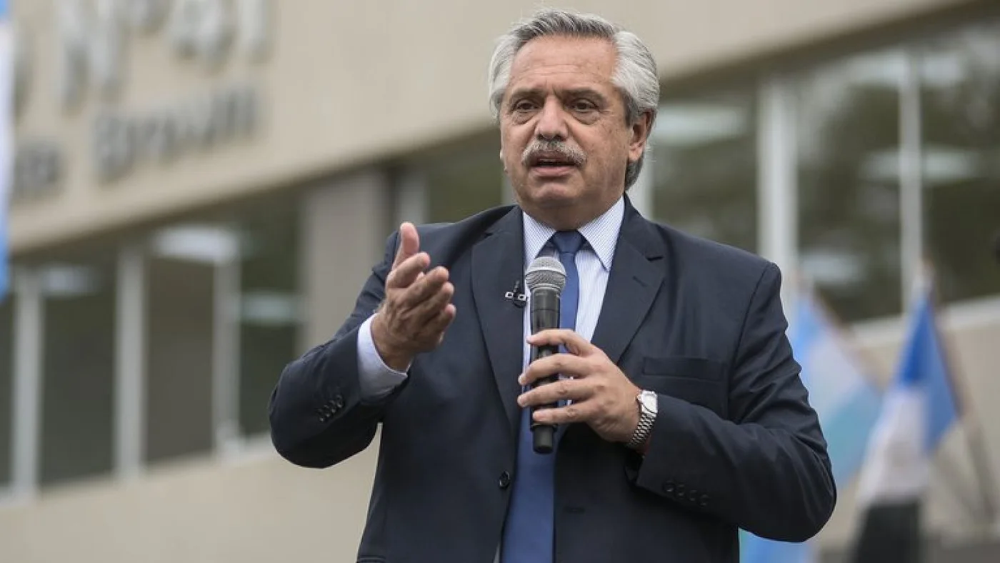 Alberto Fernández, presidente de los argentinos.