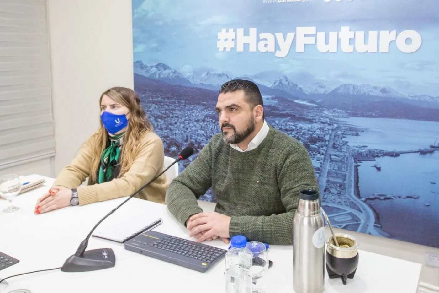 Vuoto inauguró el Simposio Internacional de Visiones sobre la Antártida