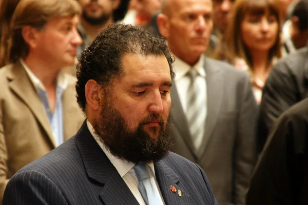Legislador por el Partido Justicialista, Eduardo Barrientos.
