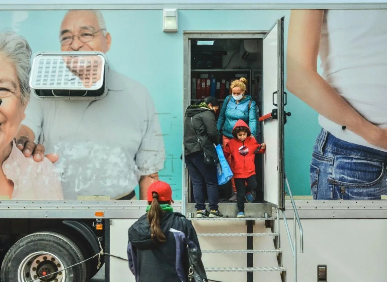 La Unidad Sanitaria Móvil continúa con los controles de niño sano