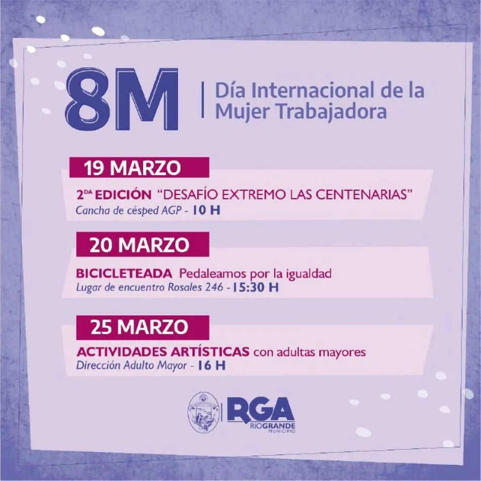 Continúan las propuestas por el Mes de la Mujer