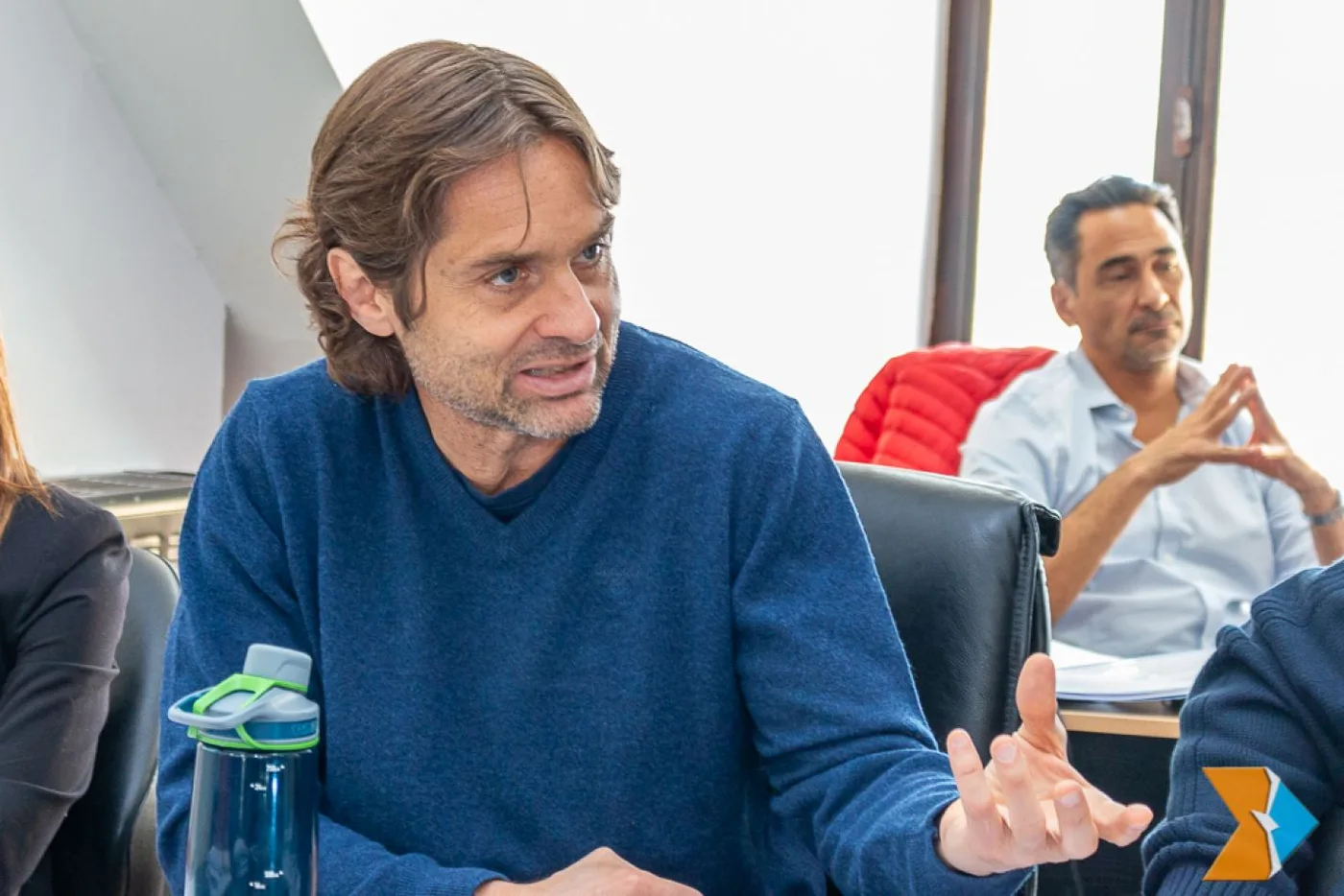 Legislador Federico Sciurano, titular de la Comisión de Presupuesto N° 2 de la Legislatura.