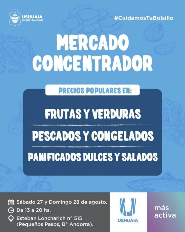 Mercado Concentrador estará en el B° Andorra
