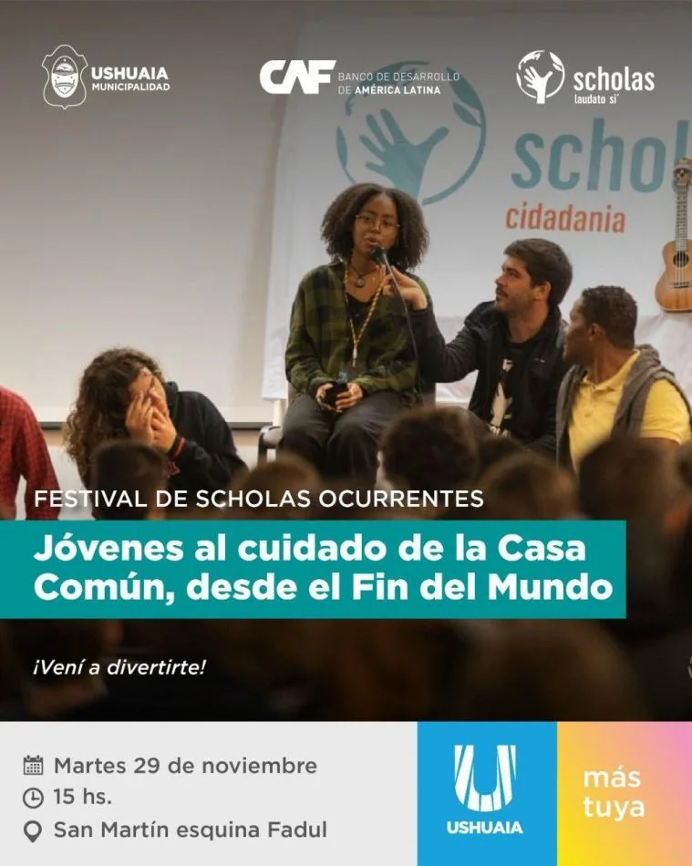 Scholas ocurrentes impulsa las jornadas "Jóvenes al cuidado de la Casa Común"