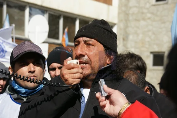Secretario General de Unión Obrera Metalúrgica de Tierra del Fuego, Oscar Martínez.