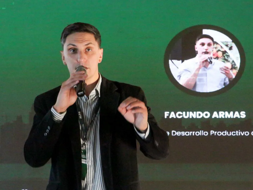 Facundo Armas, subsecretario de Desarrollo Productivo y Planificación.
