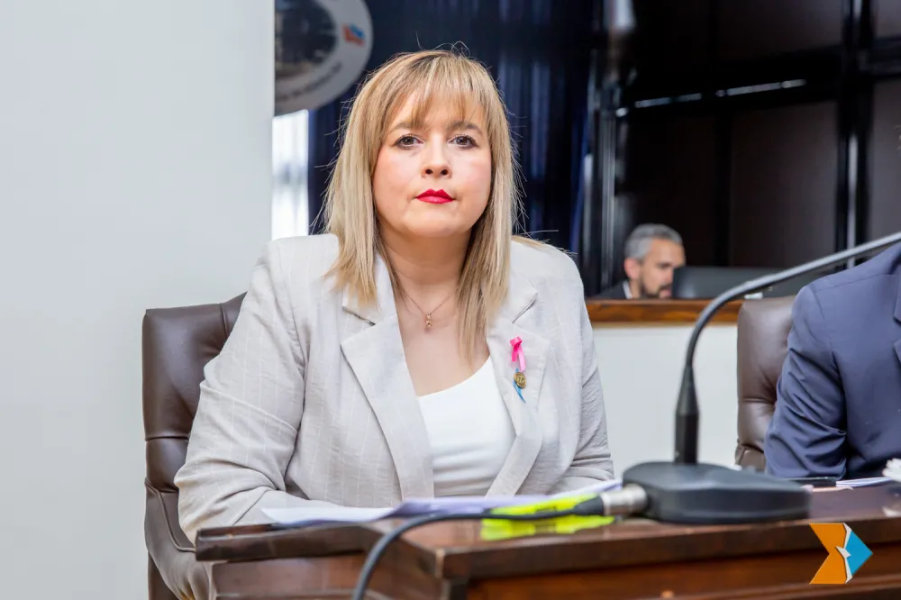 Legisladora del bloque de La libertad Avanza, Natalia Gracianía.