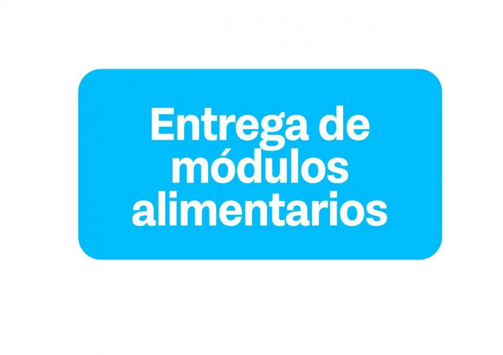 Cronograma de entrega de Módulo Navideño en Río Grande
