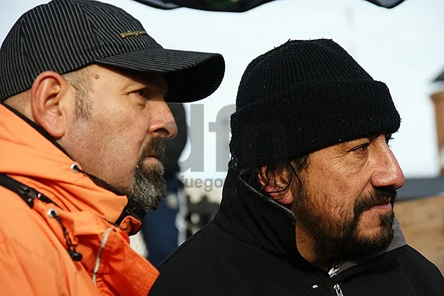 Oscar Martínez y Marcelo Córdoba, los principales referentes gremiales sumados al proyecto.