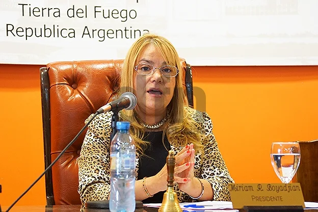 Presidente de Concejo Deliberante de Río Grande, Miriam Boyadjian.