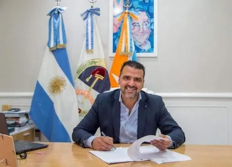 Walter Vuoto, intendente de la ciudad de Ushuaia.