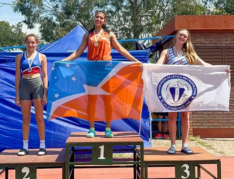 Medalla de oro para Antonella Ojeda en el Nacional U-16.