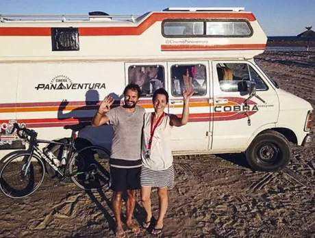 Los dos protagonistas de la aventura panamericana.