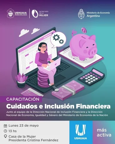Capacitación sobre cuidados e inclusión financiera junto al Ministerio de Economía de la Nación