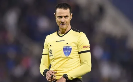 Wilmar Roldán dirigió a Boca en las semifinales ante Palmeiras.
