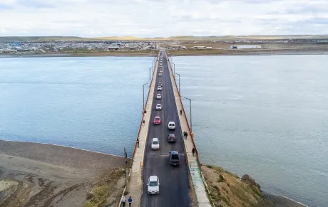 La comunidad destacó la obra de modernización vial del Puente Mosconi