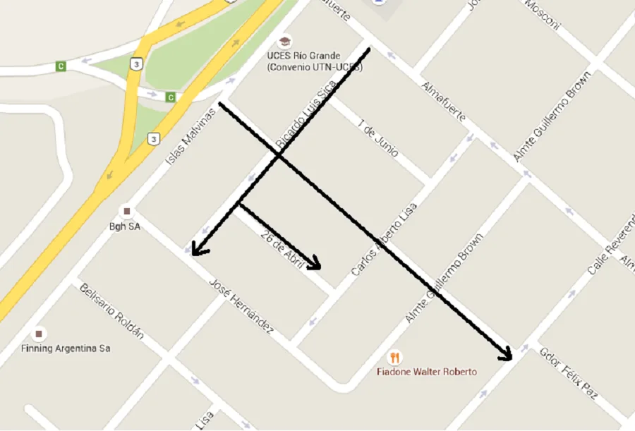 Anunciaron cambios de sentido de circulación de calles
