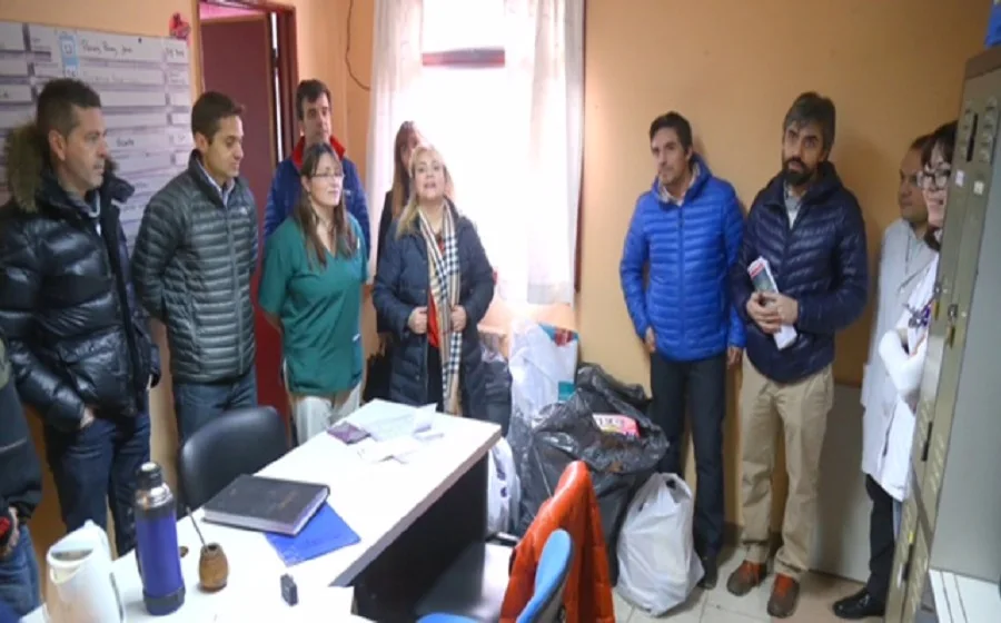 Funcionarios electos entregaron insumos al hospital Río Grande