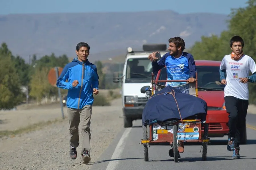 Martín Rodriguez cumplió su sueño y unió caminando Ushuaia con La Quiaca