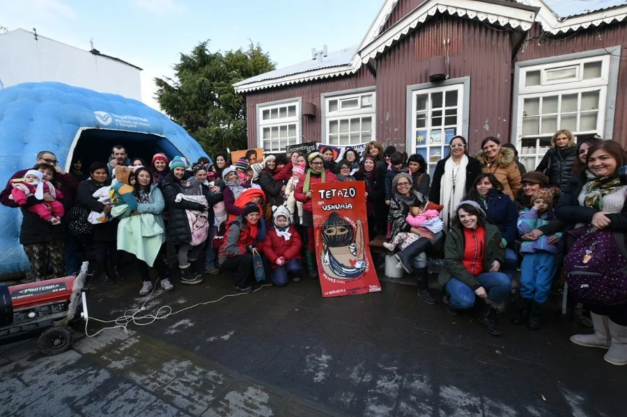 En un acto natural y colectivo se realizó el Tetazo en Ushuaia