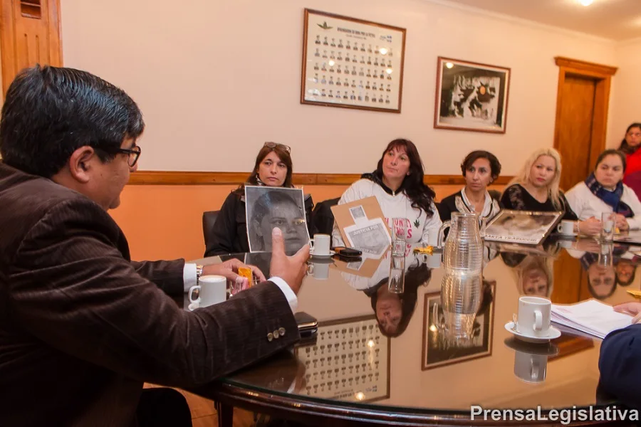 Desde #NiUnaMenos de Ushuaia entregaron un petitorio en Legislatura