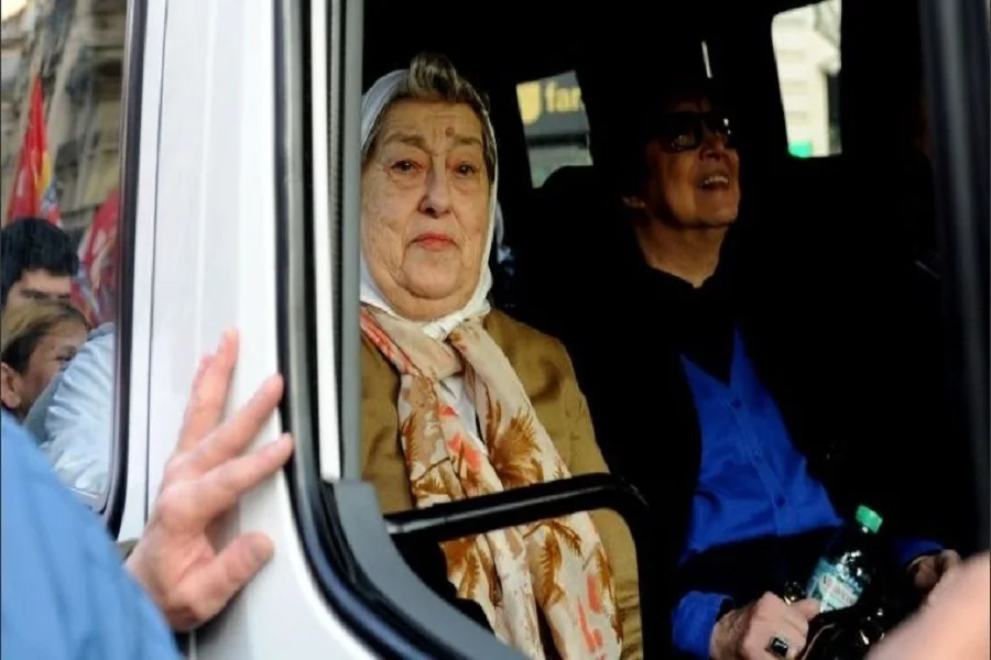 Hebe de Bonafini criticó la orden de detención dispuesta por el gobierno